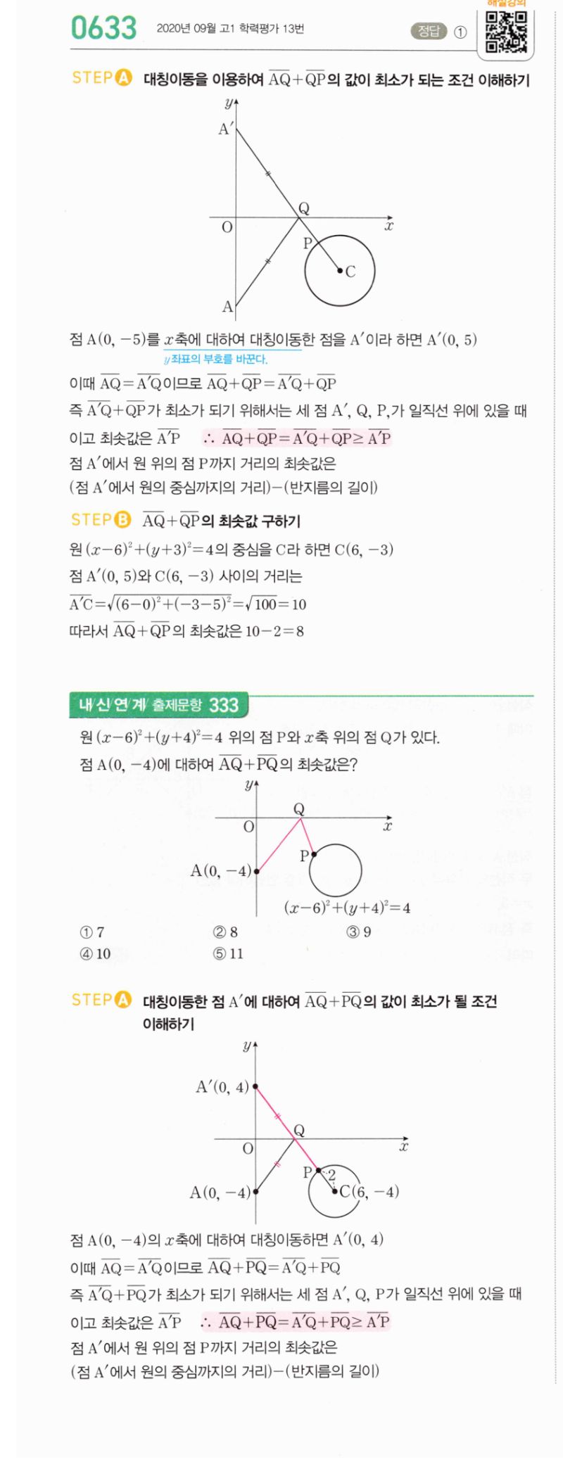 마플시너지 공통수학2 633번 해설 이미지 1