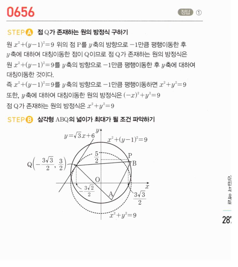 마플시너지 공통수학2 656번 해설 이미지 1