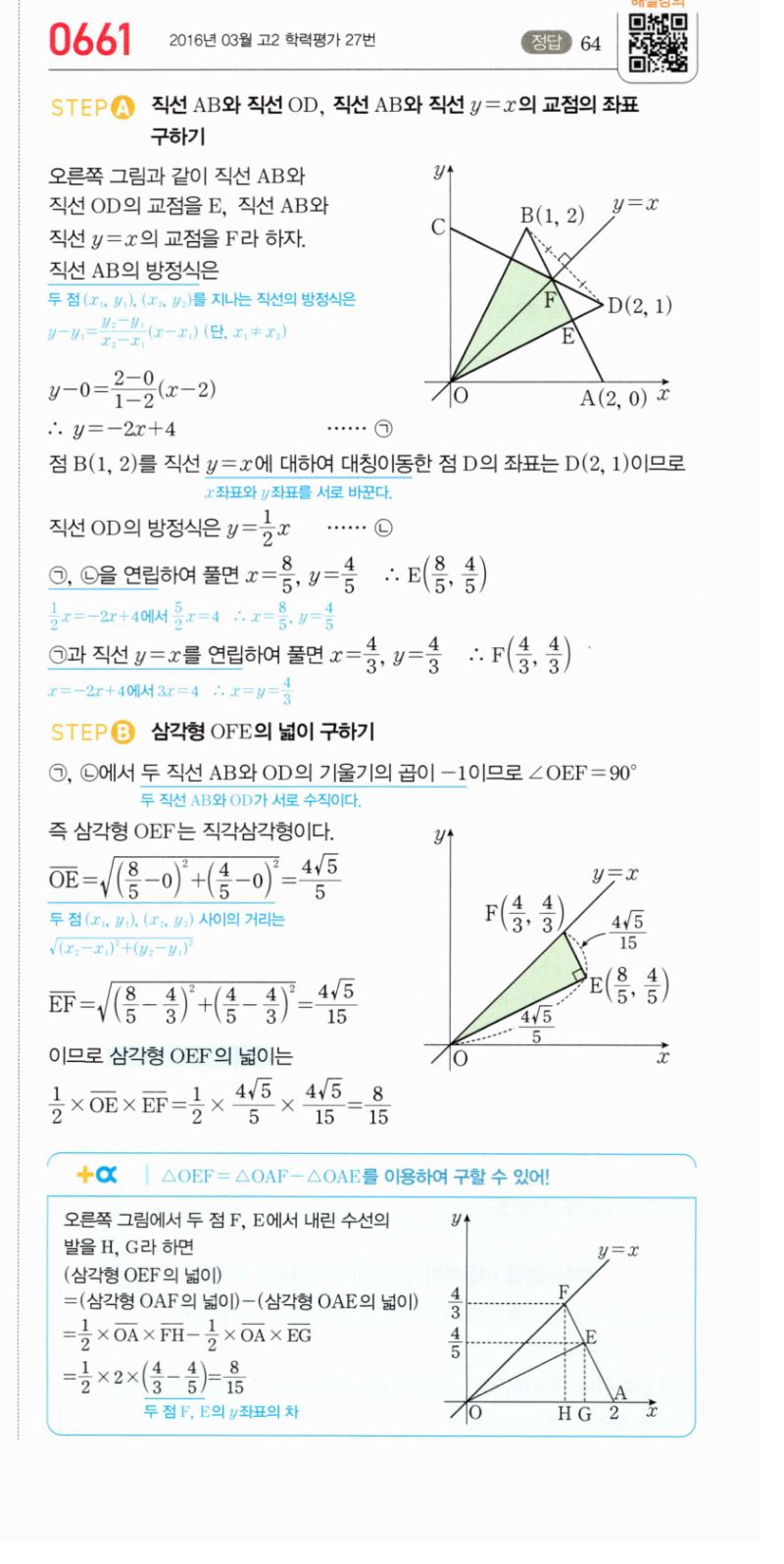 마플시너지 공통수학2 661번 해설 이미지 1