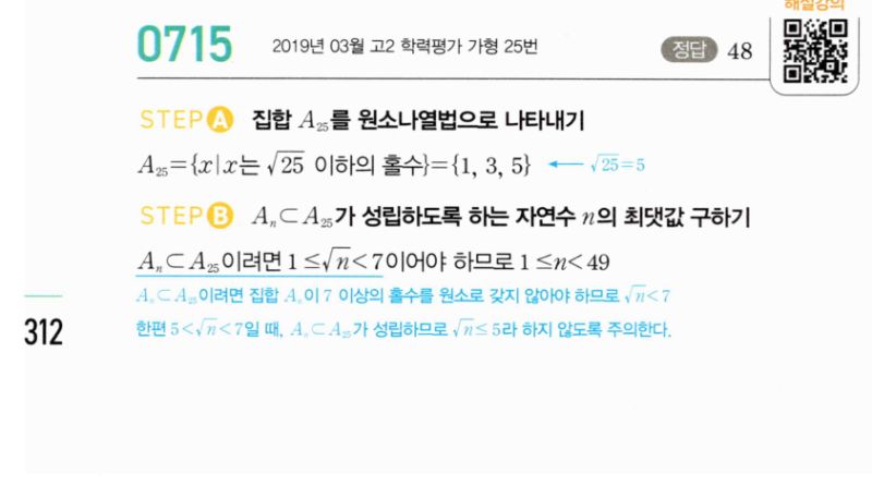 마플시너지 공통수학2 715번 해설 이미지 1