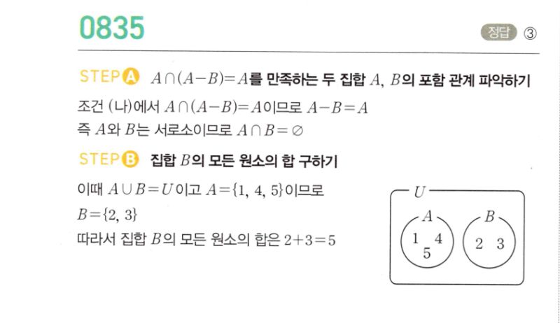 마플시너지 공통수학2 835번 해설 이미지 1