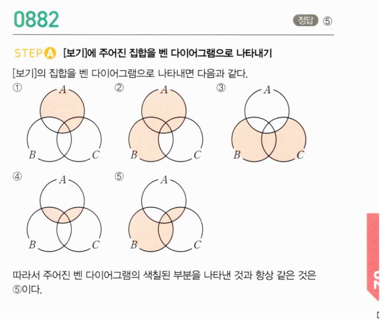 마플시너지 공통수학2 882번 해설 이미지 1