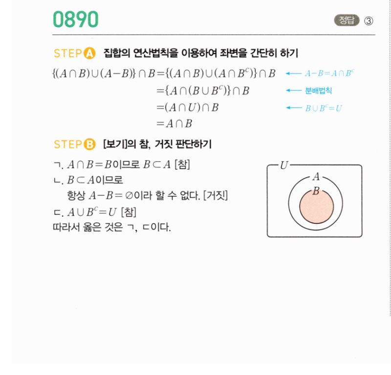 마플시너지 공통수학2 890번 해설 이미지 1