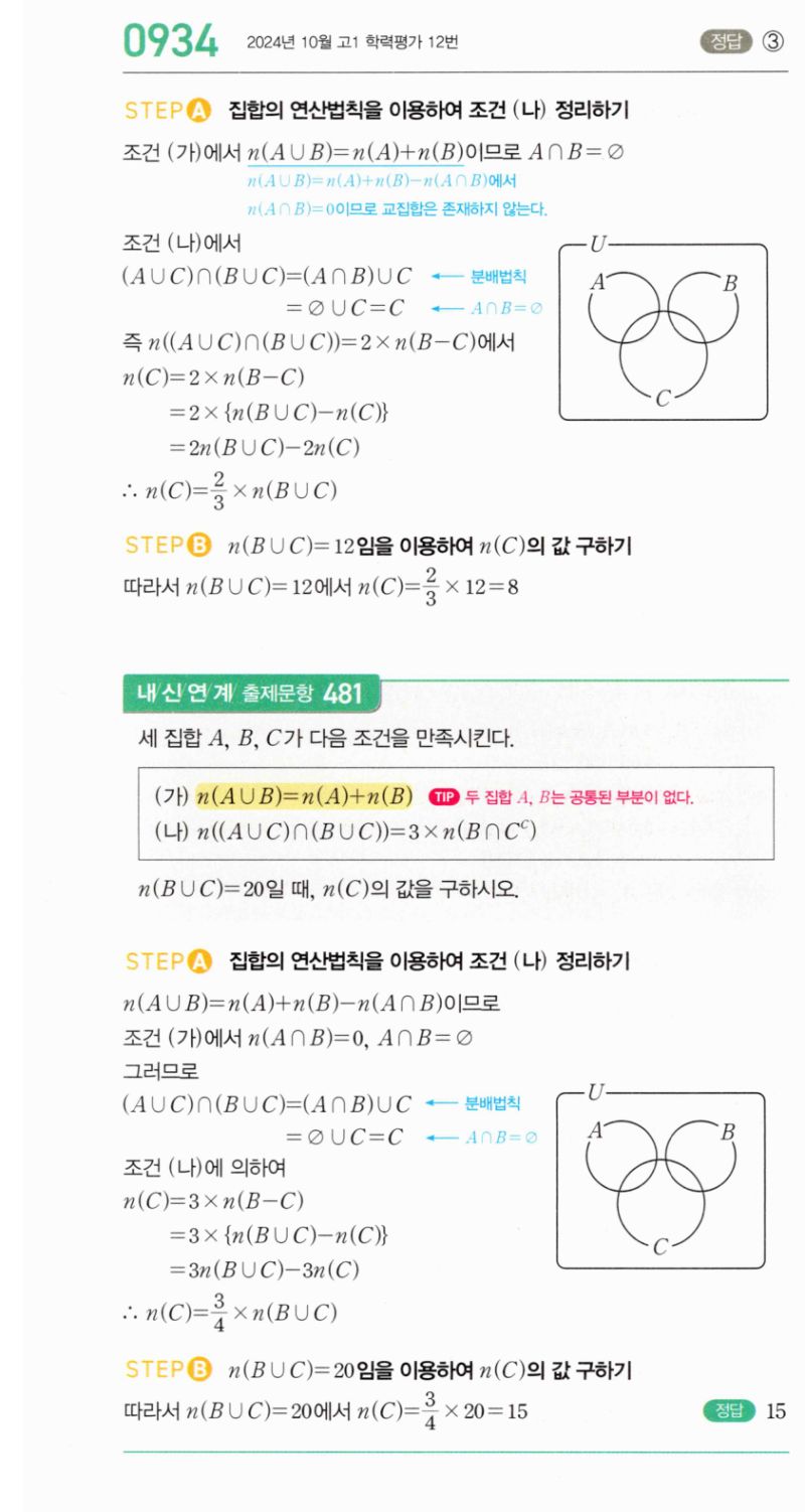 마플시너지 공통수학2 934번 해설 이미지 1