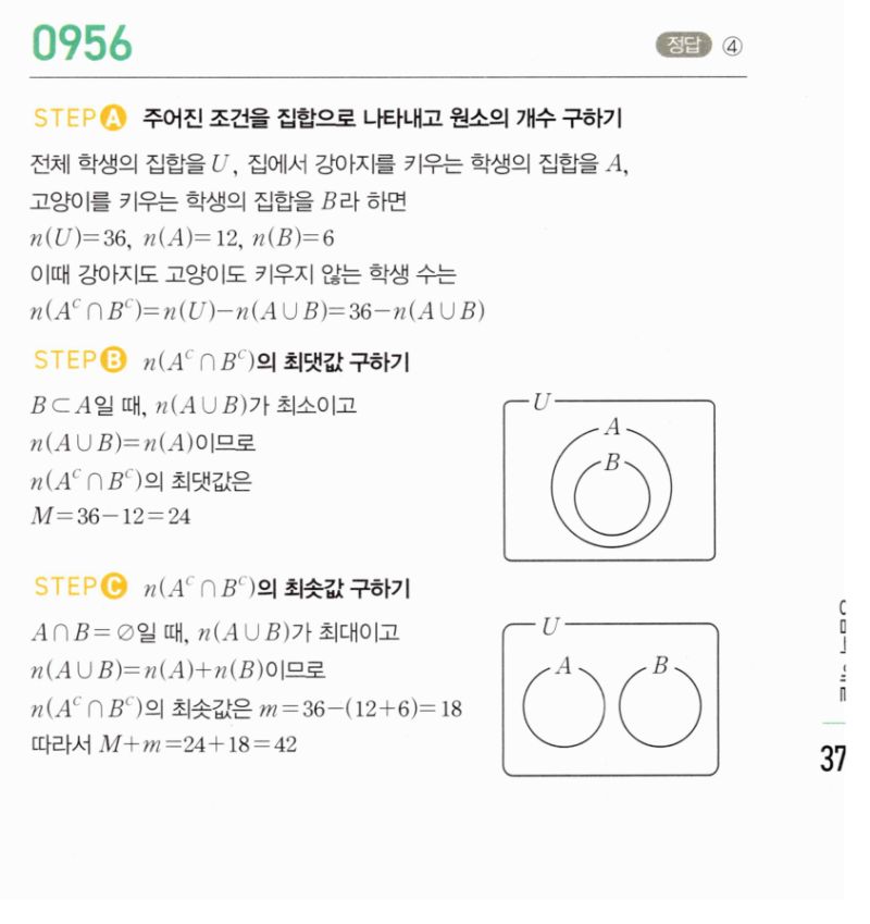 마플시너지 공통수학2 956번 해설 이미지 1