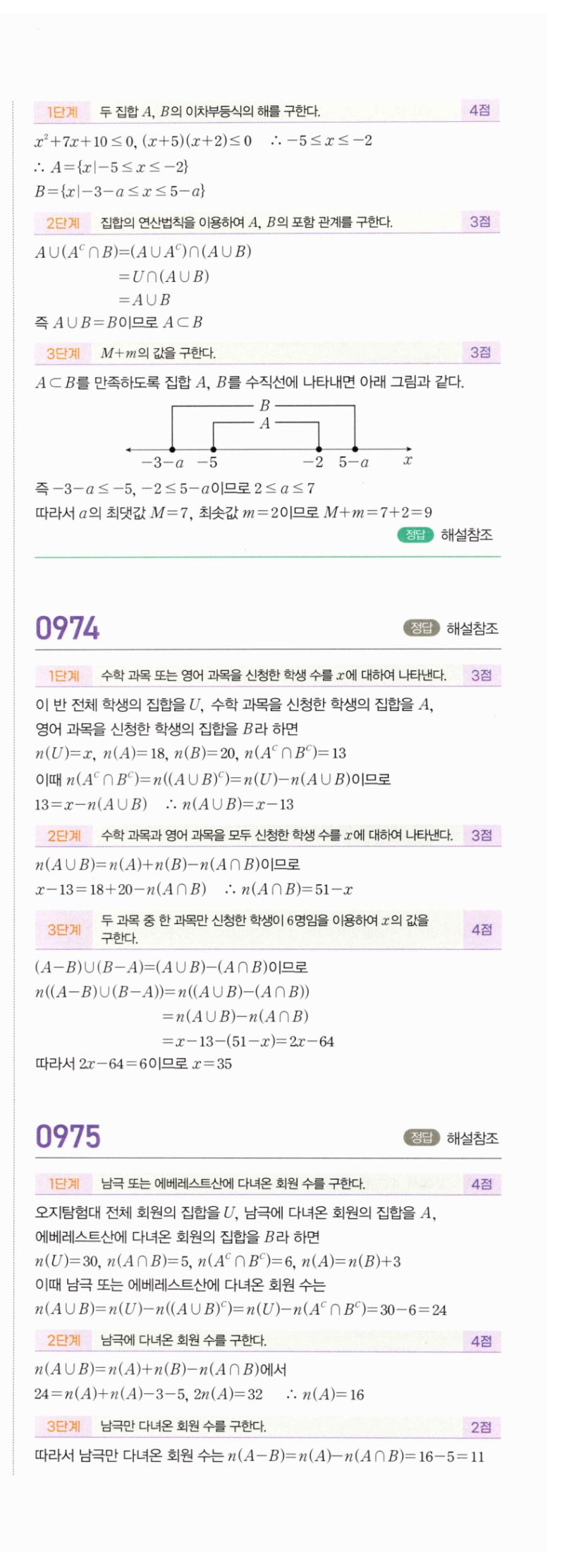 마플시너지 공통수학2 975번 해설 이미지 1