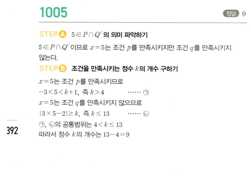 마플시너지 공통수학2 1005번 해설 이미지 1