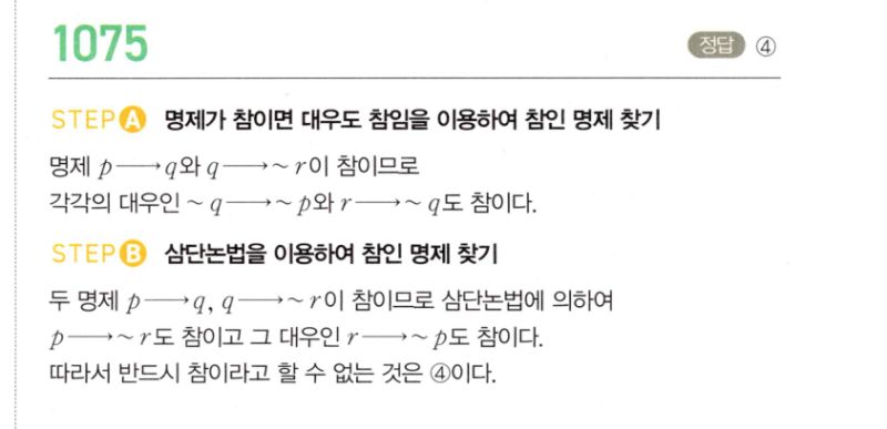 마플시너지 공통수학2 1075번 해설 이미지 1