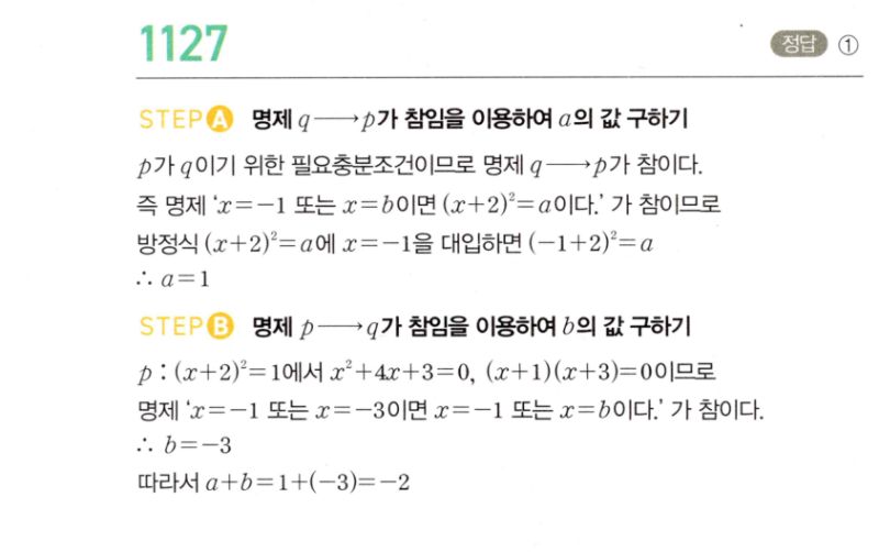 마플시너지 공통수학2 1127번 해설 이미지 1