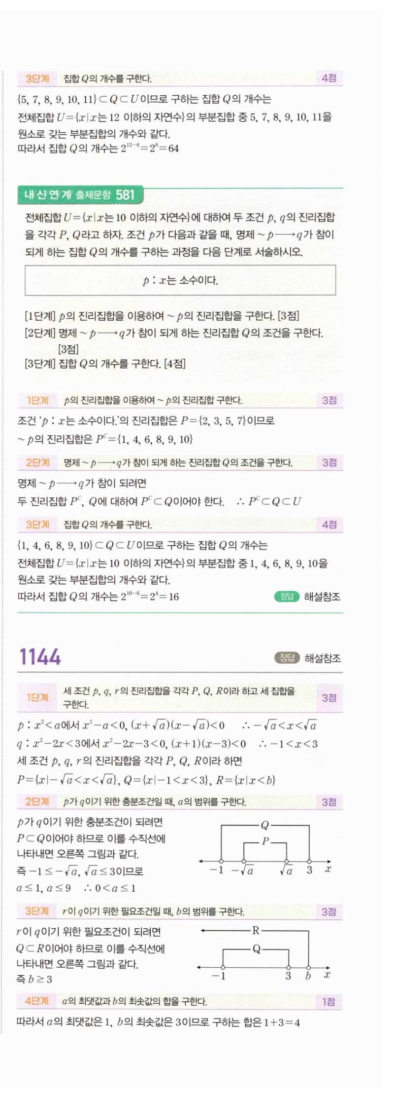 마플시너지 공통수학2 1143번 해설 이미지 2