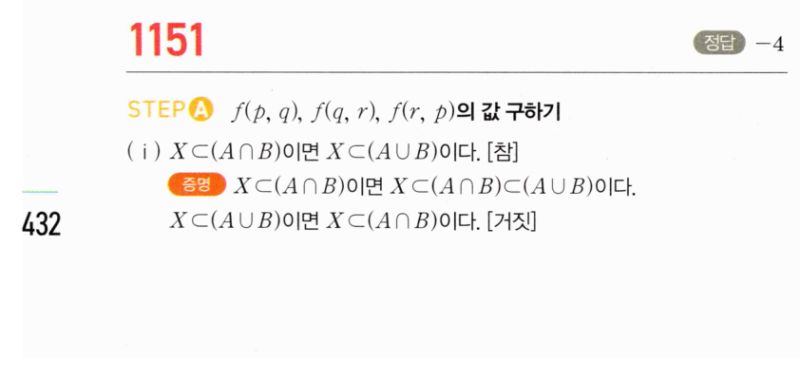 마플시너지 공통수학2 1151번 해설 이미지 1