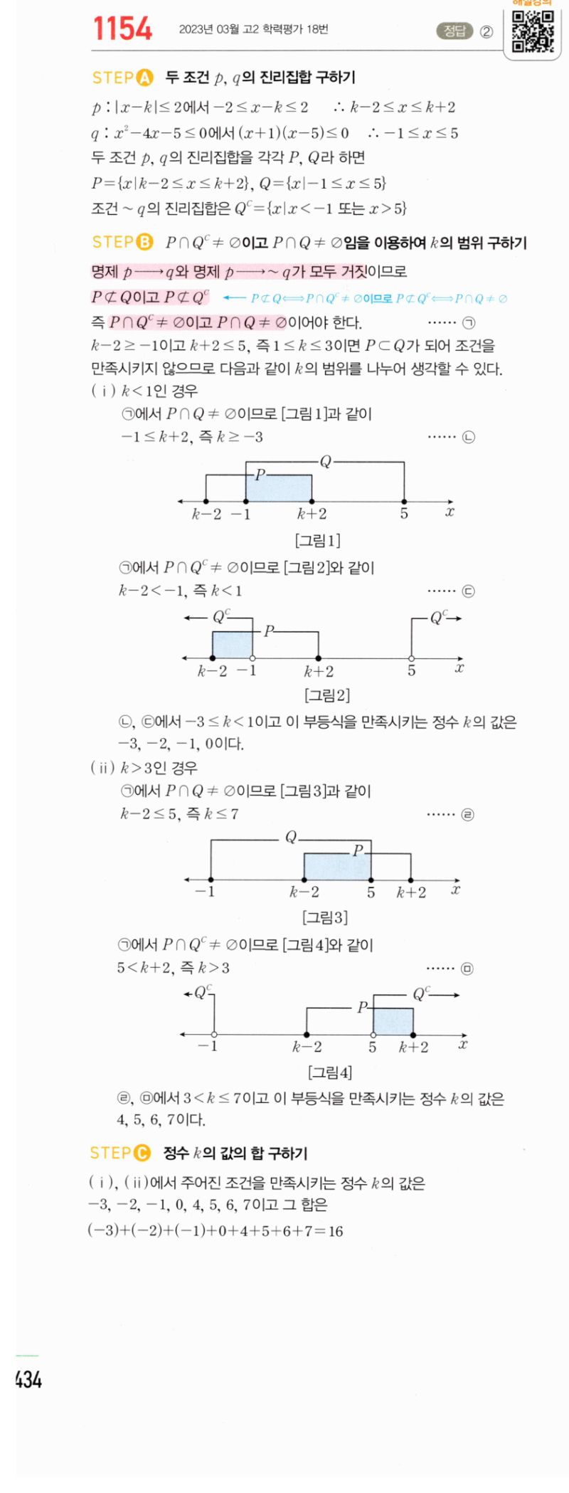 마플시너지 공통수학2 1154번 해설 이미지 1