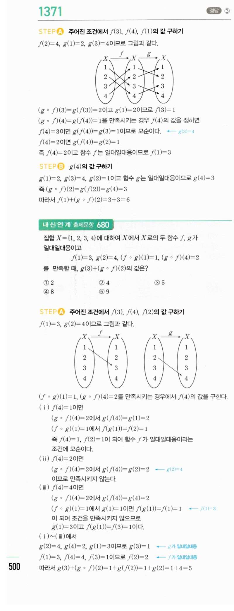 마플시너지 공통수학2 1371번 해설 이미지 1