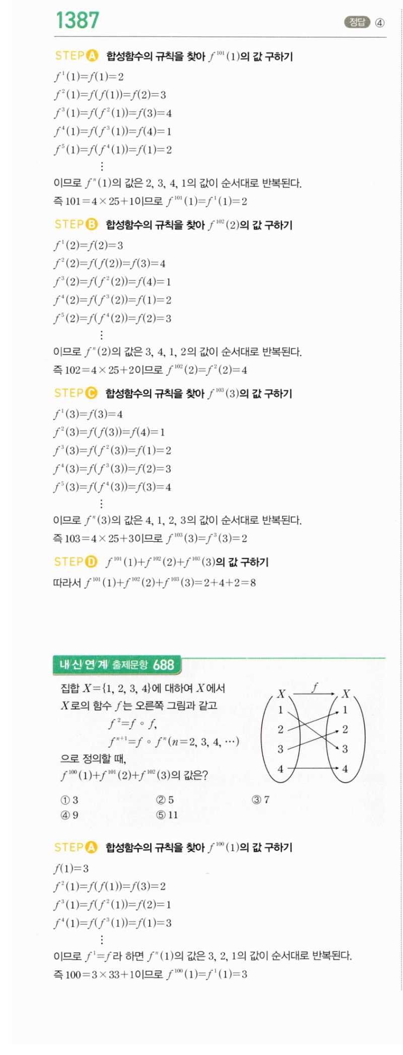 마플시너지 공통수학2 1387번 해설 이미지 1