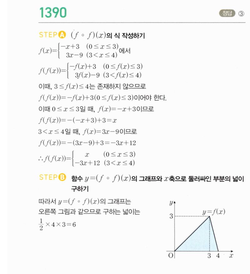 마플시너지 공통수학2 1390번 해설 이미지 1
