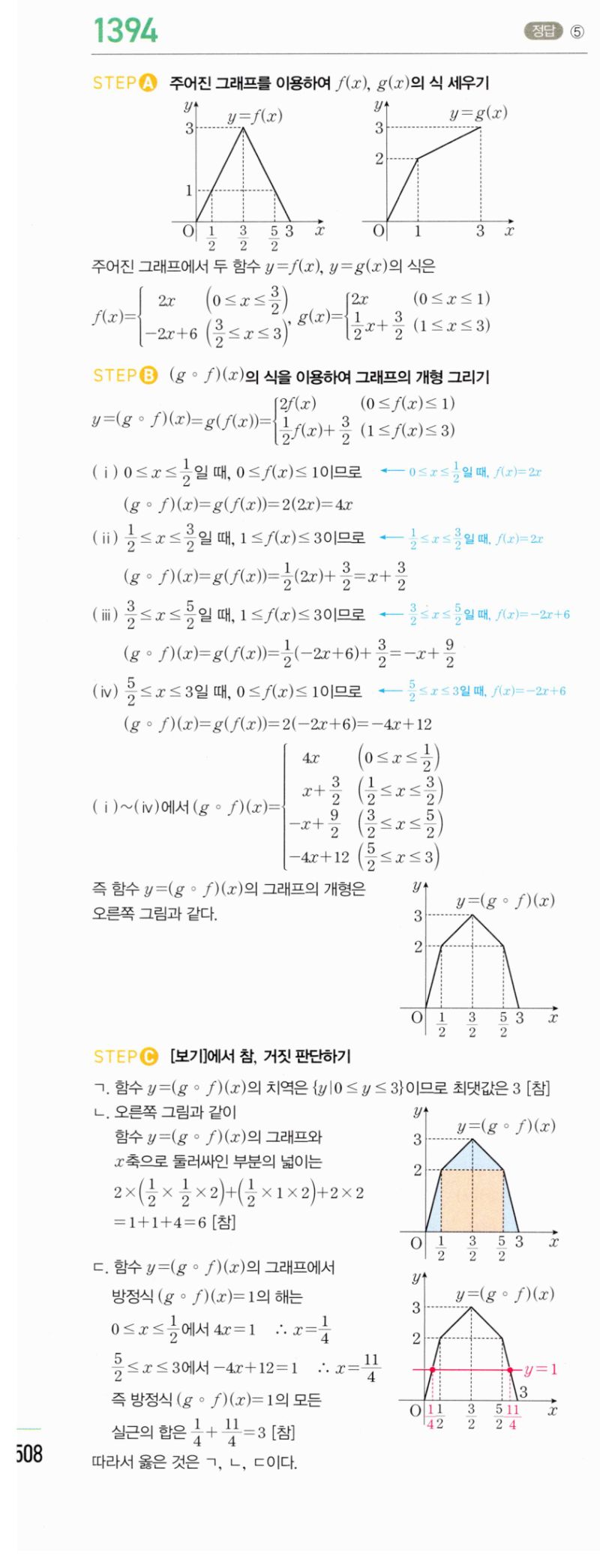 마플시너지 공통수학2 1394번 해설 이미지 1