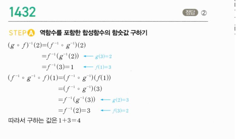 마플시너지 공통수학2 1432번 해설 이미지 1
