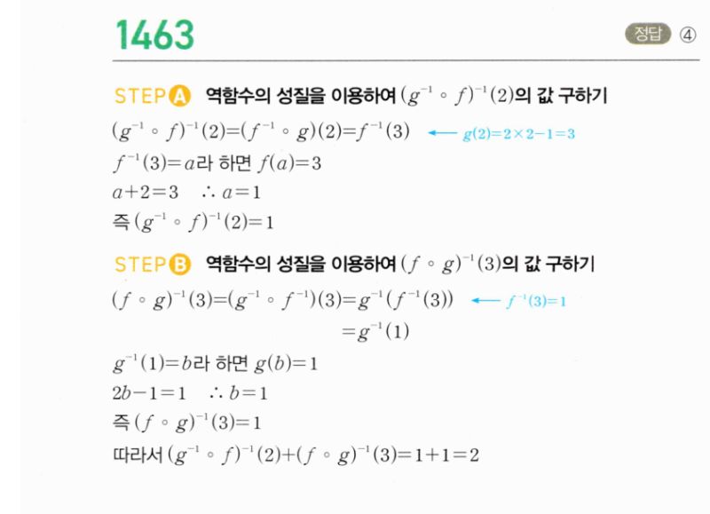 마플시너지 공통수학2 1463번 해설 이미지 1