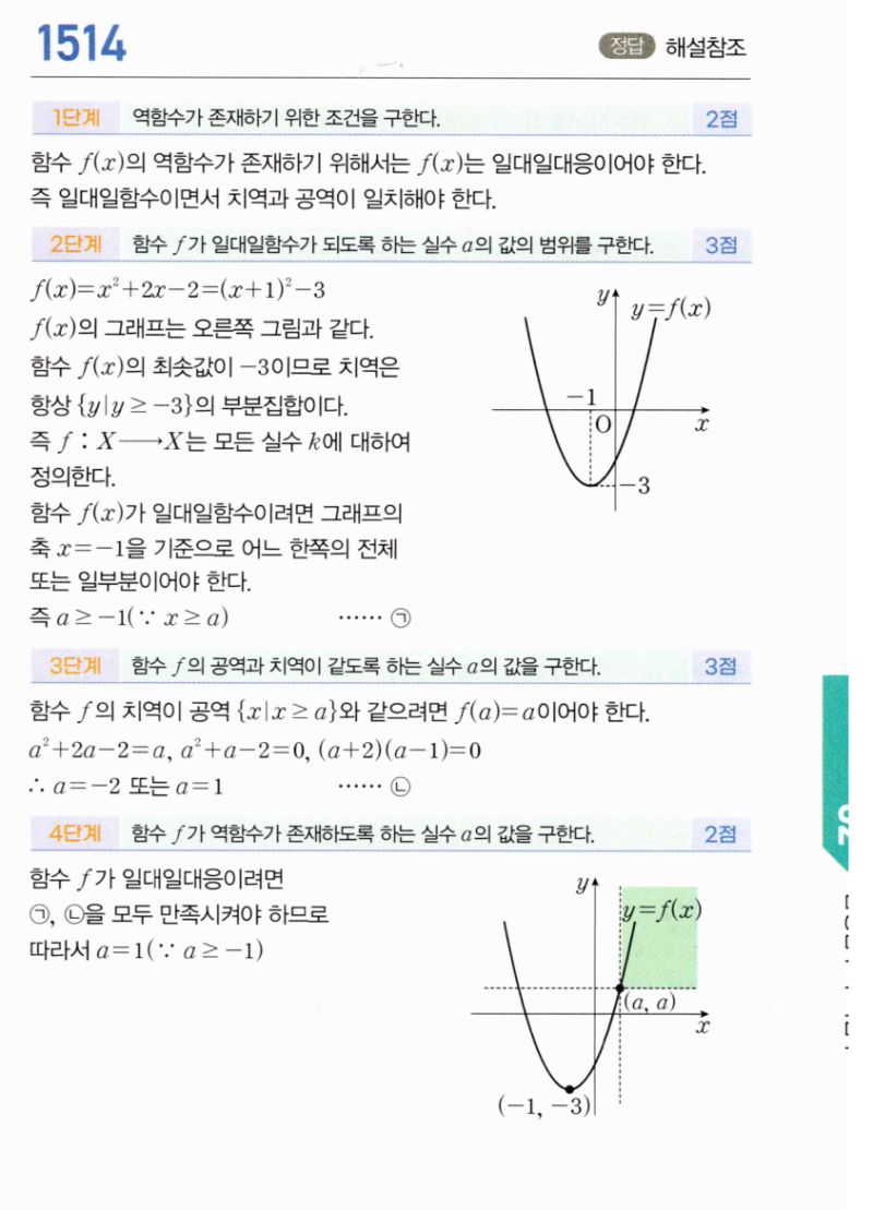 마플시너지 공통수학2 1514번 해설 이미지 1