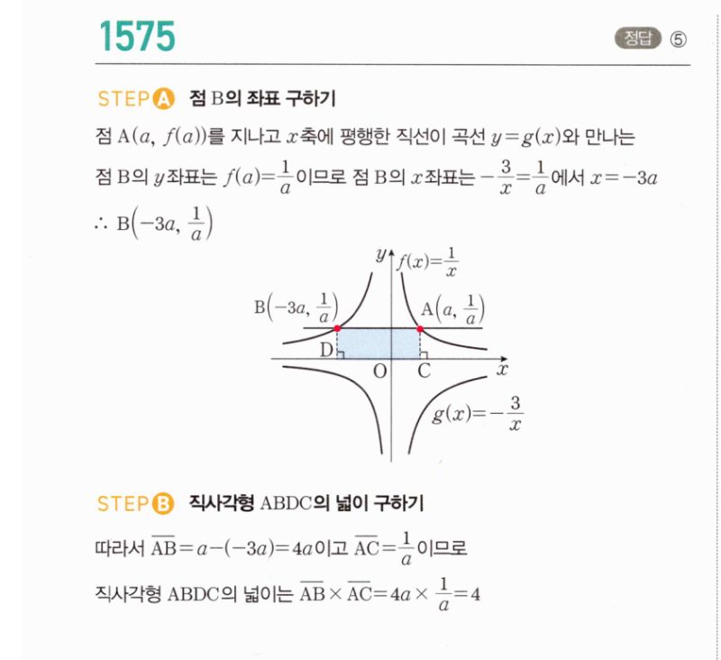마플시너지 공통수학2 1575번 해설 이미지 1