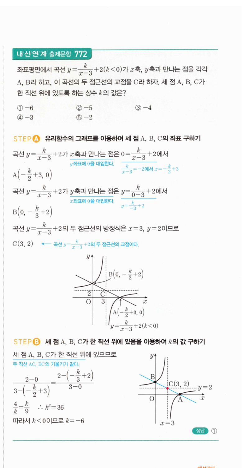 마플시너지 공통수학2 1584번 해설 이미지 2