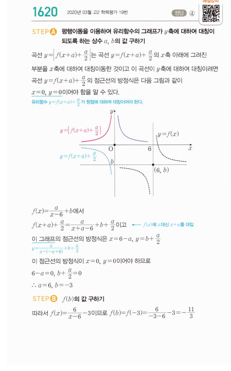 마플시너지 공통수학2 1620번 해설 이미지 1