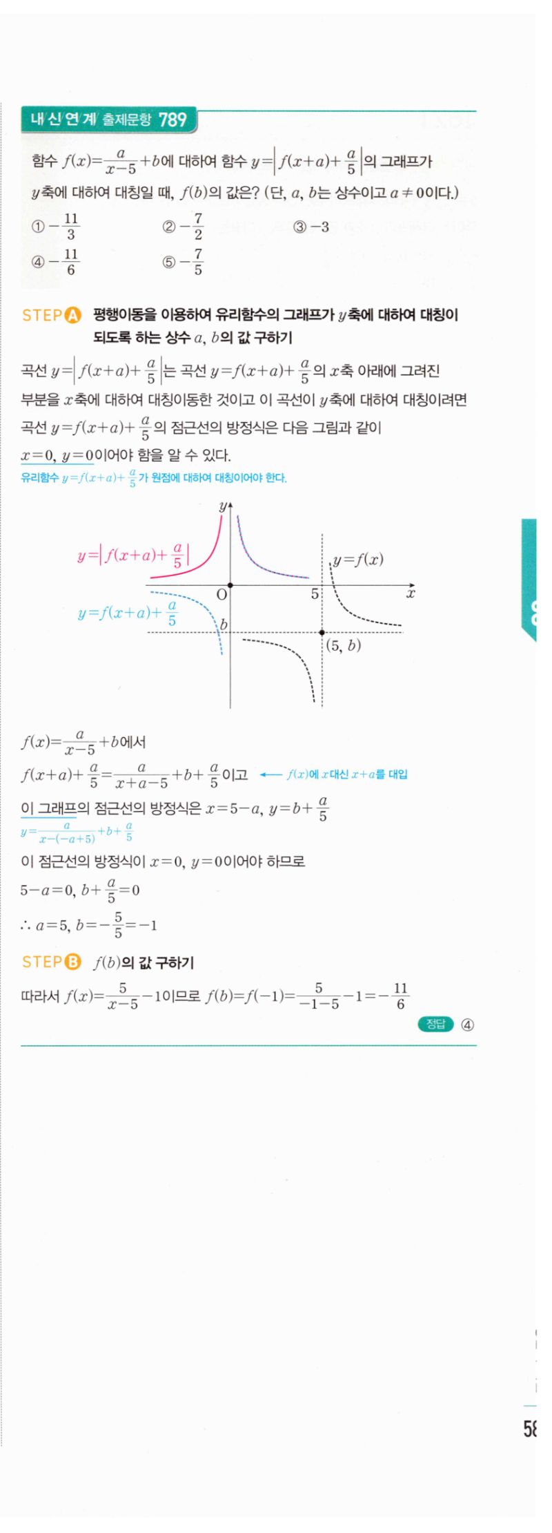 마플시너지 공통수학2 1620번 해설 이미지 2