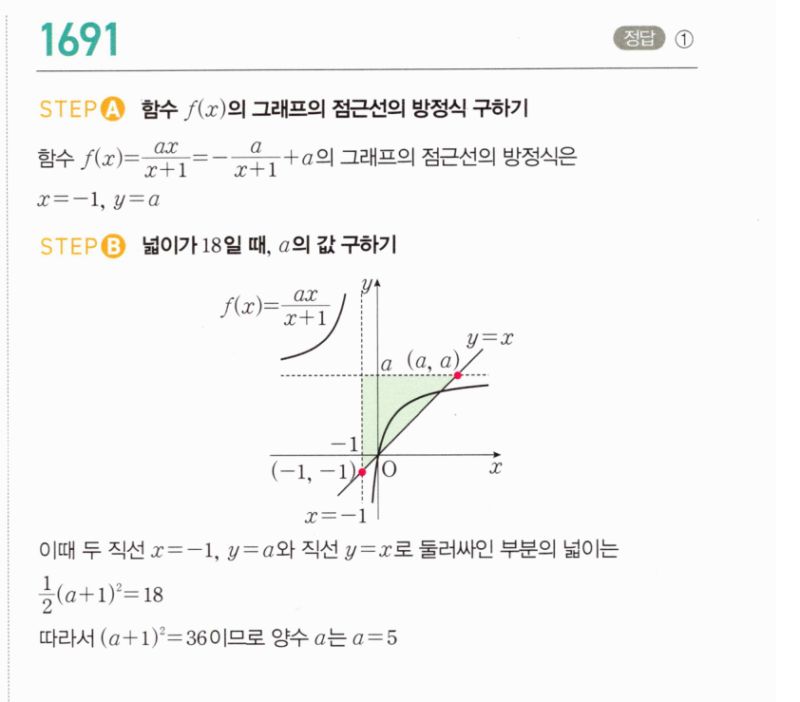 마플시너지 공통수학2 1691번 해설 이미지 1