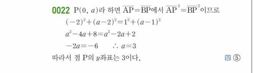 쎈공통수학2 0022번 해설 이미지 1