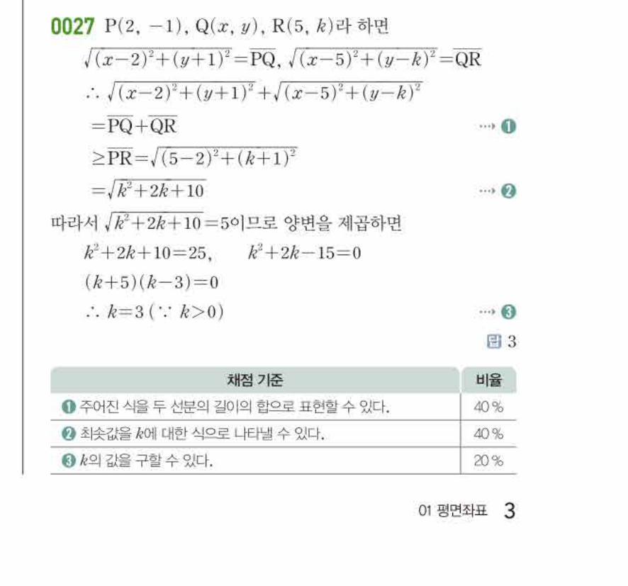 쎈공통수학2 0027번 해설 이미지 1