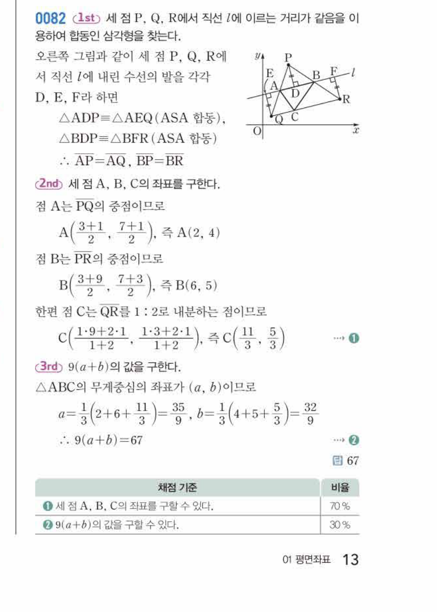 쎈공통수학2 0082번 해설 이미지 1