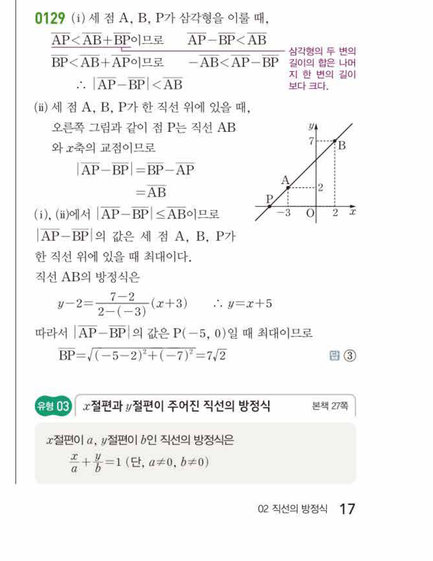 쎈공통수학2 0129번 해설