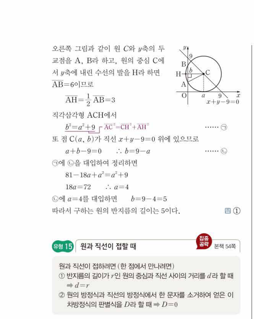 쎈공통수학2 0309번 해설
