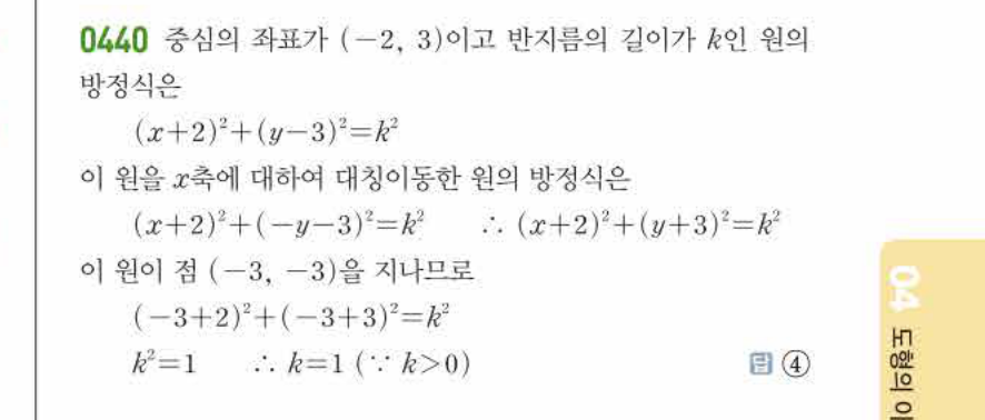 쎈공통수학2 0440번 해설
