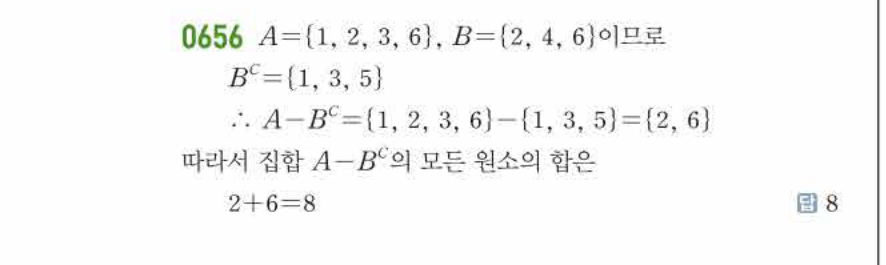 쎈공통수학2 0656번 해설