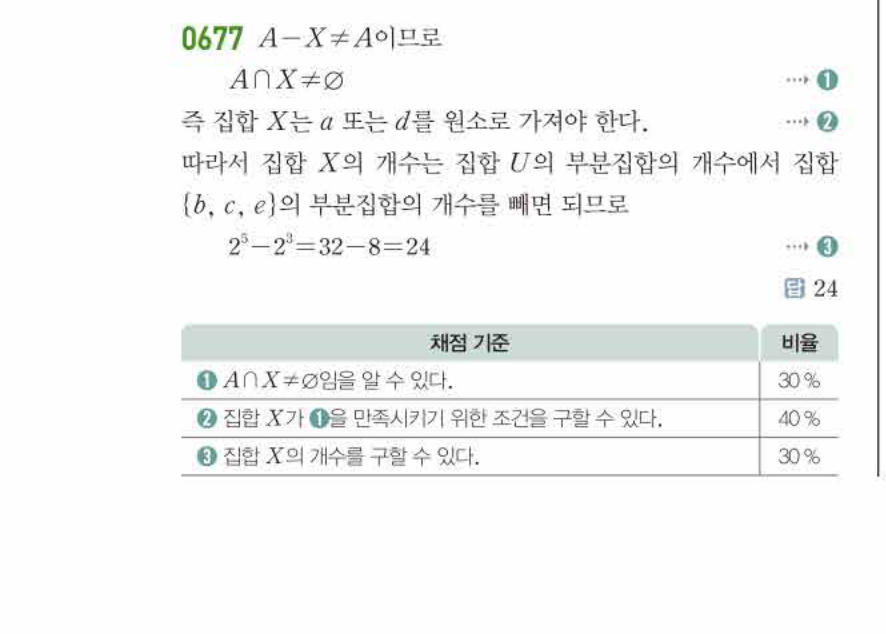 쎈공통수학2 0677번 해설