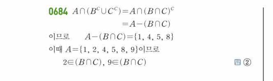 쎈공통수학2 0684번 해설