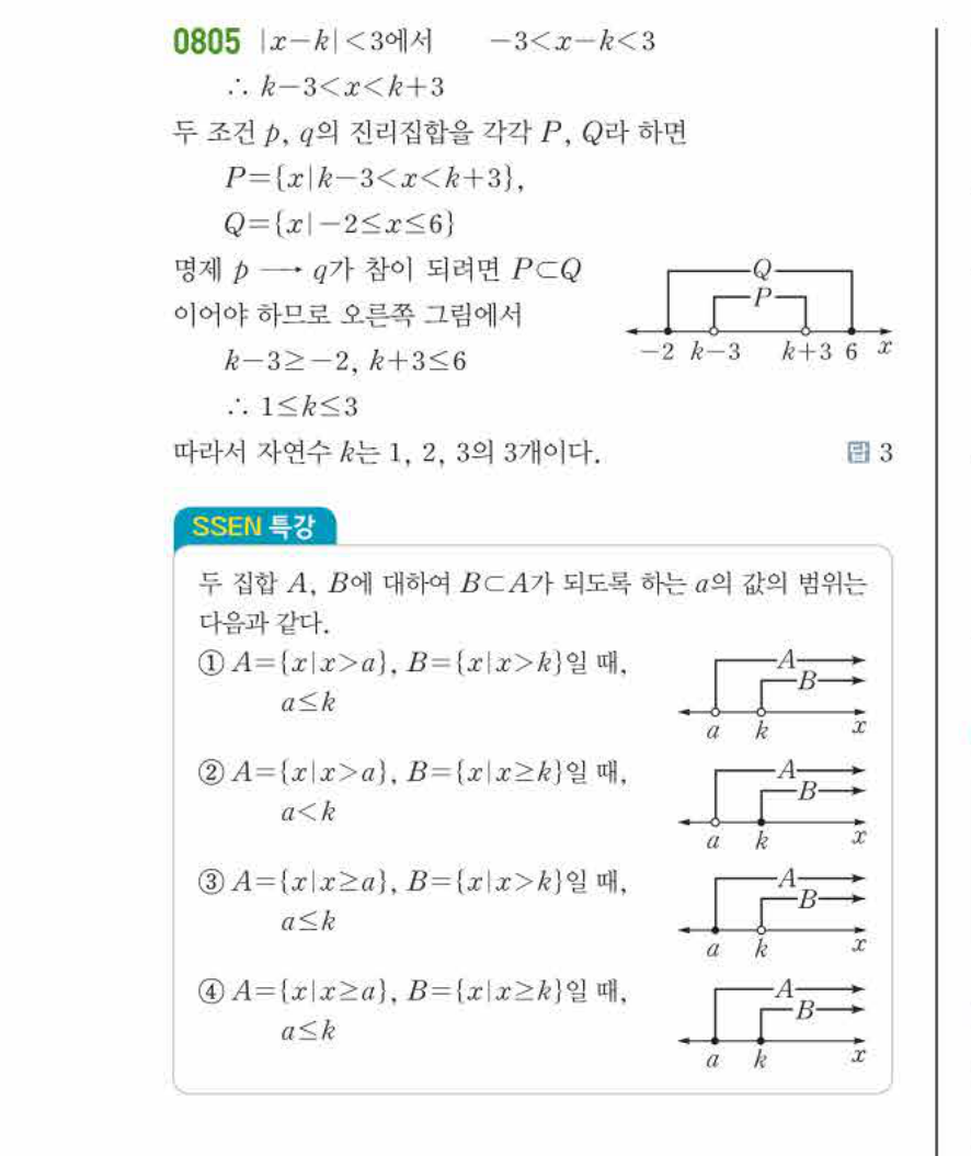 쎈공통수학2 0805번 해설