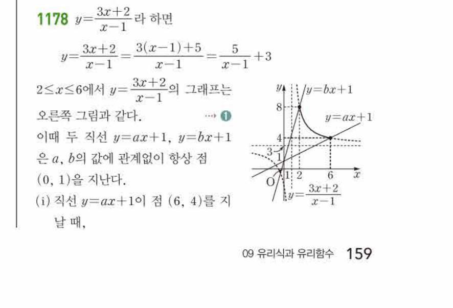 쎈공통수학2 1178번 해설
