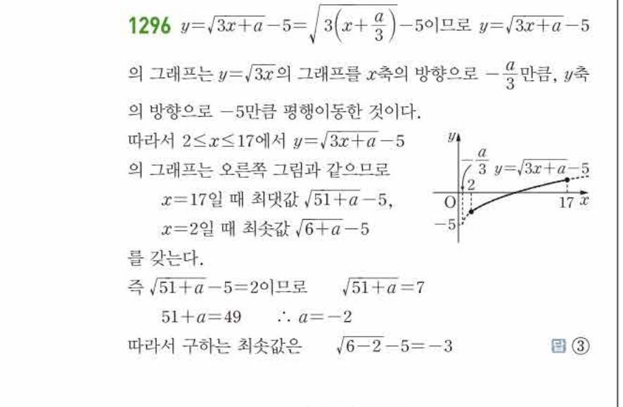 쎈공통수학2 1296번 해설