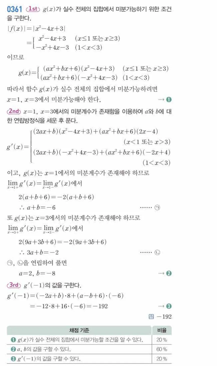 쎈미적분1-0361 해설이미지