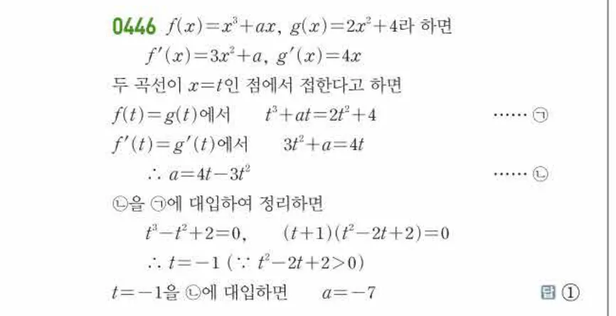 쎈미적분1-0446 해설이미지