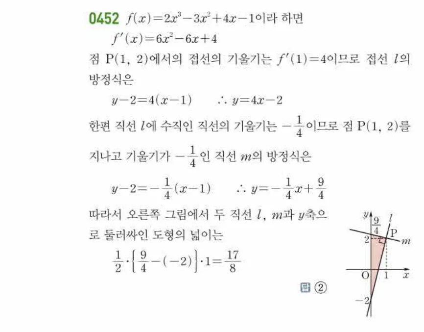 쎈미적분1-0452 해설이미지