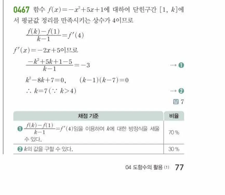 쎈미적분1-0467 해설이미지