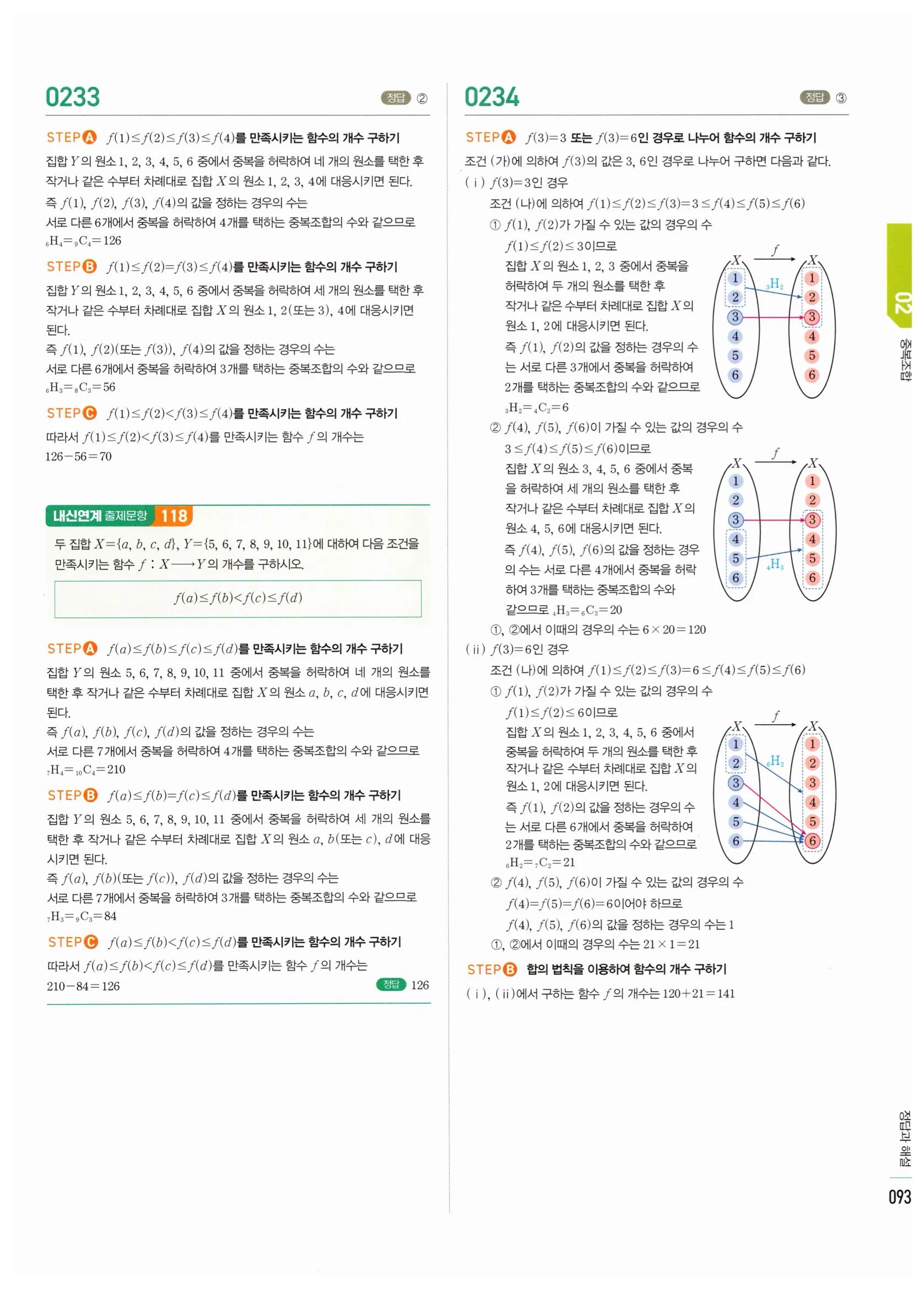 2026 마플시너지 확률과통계 02 중복조합 답지 37쪽
